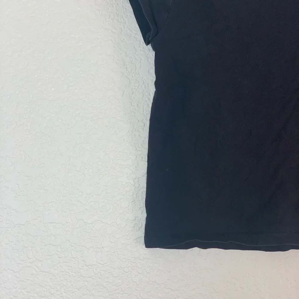 The Children’s Place | Black basic crewneck tee size 7/8